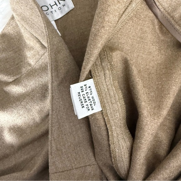 St. John Wool Wide Leg Women’s Trouser Pants Size 10 - Picture 3 of 7